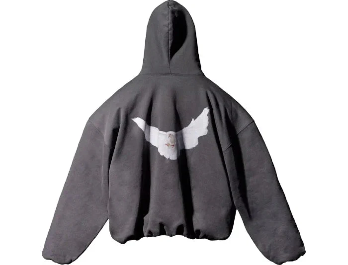 Yeezy x Gap x Balenciaga Dove Hoodie 'Black' - Image 2
